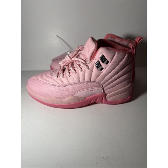Air Jordan 12 Retro Grade School Pink 510815-600 Available Now SZ 4.5Y Used